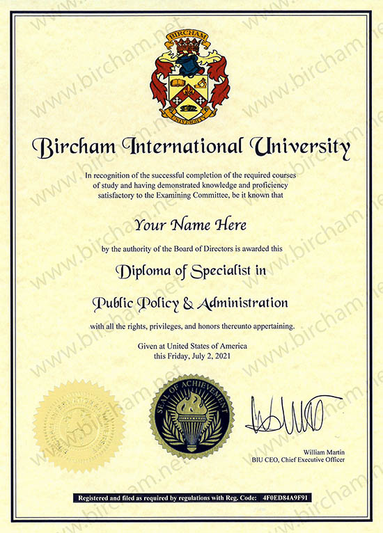 Diploma de Especialista - Expert Online à distância